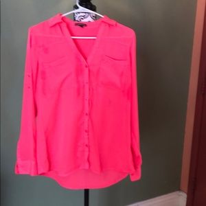 Neon blouse